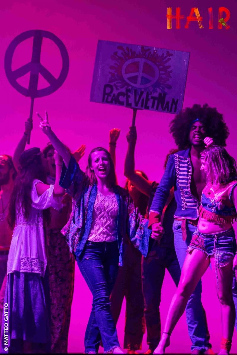 #BASTAGUERRA: MTS Entertainment, in collaborazione con Compagnia della Rancia, annuncia il cast di HAIR! Image