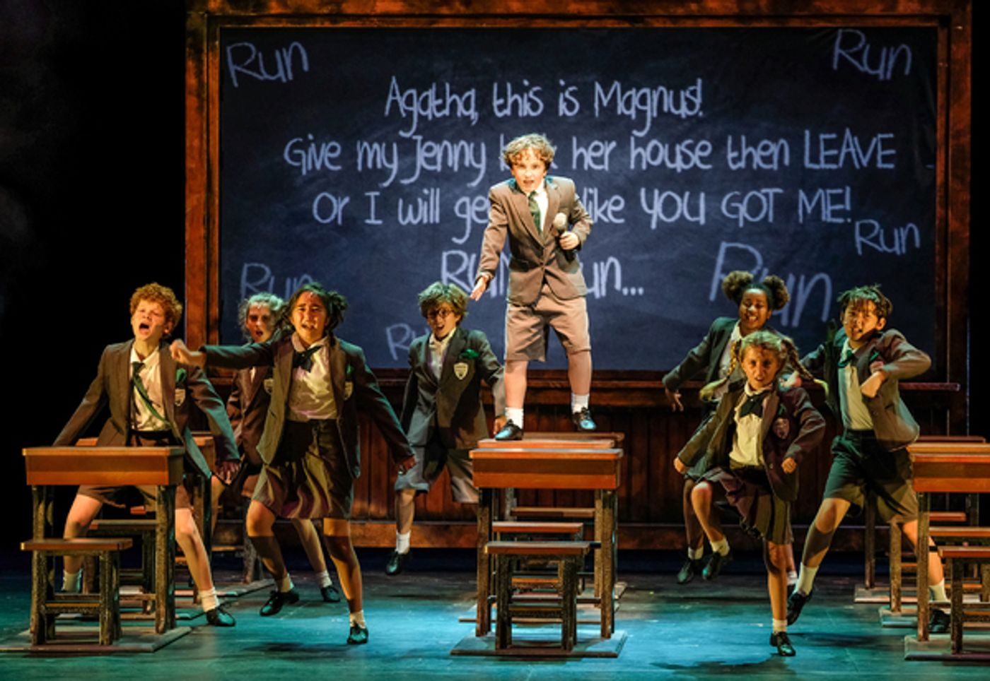 Photo Flash: MATILDA THE MUSICAL Gets San Diego Regional Premiere At The Moonlight Amphitheatre Photo Flash: MATILDA THE MUSICAL Gets San Diego Regional Premiere At The Moonlight Amphitheatre Image