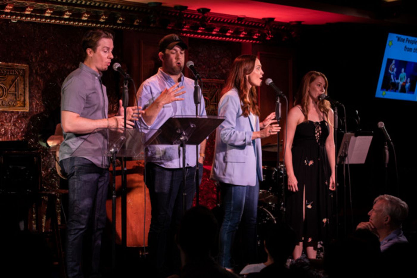 Photo Flash: Inside ALL TOGETHER NOW: BROADWAY'S BEST GROUP NUMBERS At Feinstein's/54 Below  Image