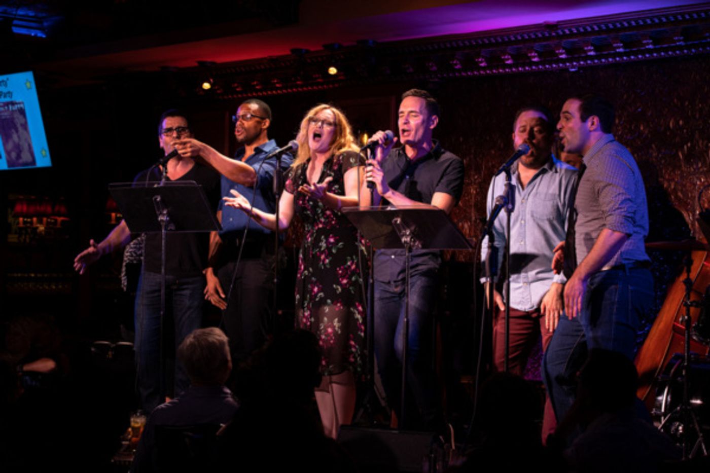 Photo Flash: Inside ALL TOGETHER NOW: BROADWAY'S BEST GROUP NUMBERS At Feinstein's/54 Below  Image