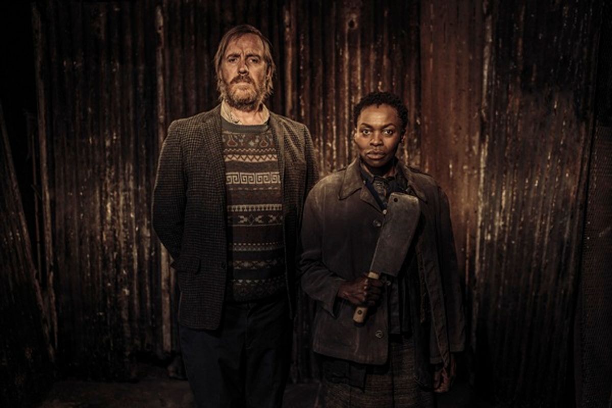Rhys Ifans, Rakie Ayola at 