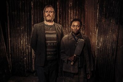 Rhys Ifans, Rakie Ayola Photo
