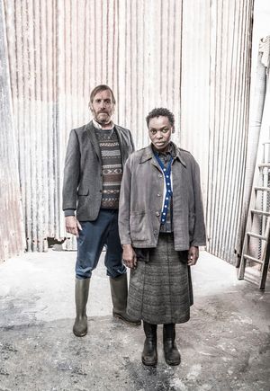 Rhys Ifans, Rakie Ayola Photo