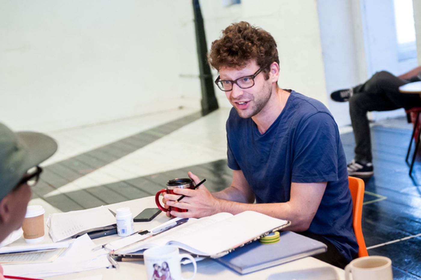 Photo Flash: In Rehearsal with Yasmin Paige and Simon Manyonda for ACTUALLY  Image