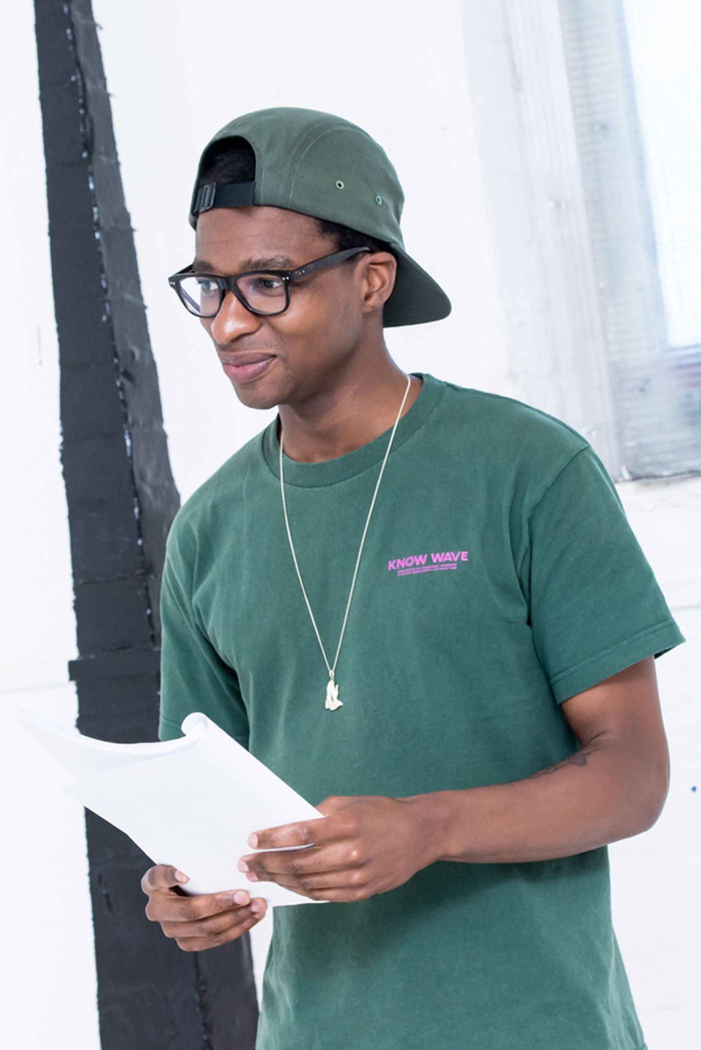 Photo Flash: In Rehearsal with Yasmin Paige and Simon Manyonda for ACTUALLY  Image