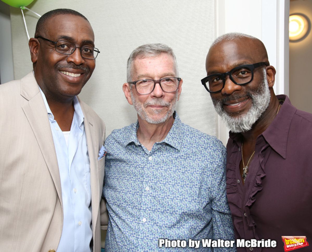 Ron Gillary, Sam Rudy and Bebe Winans at 