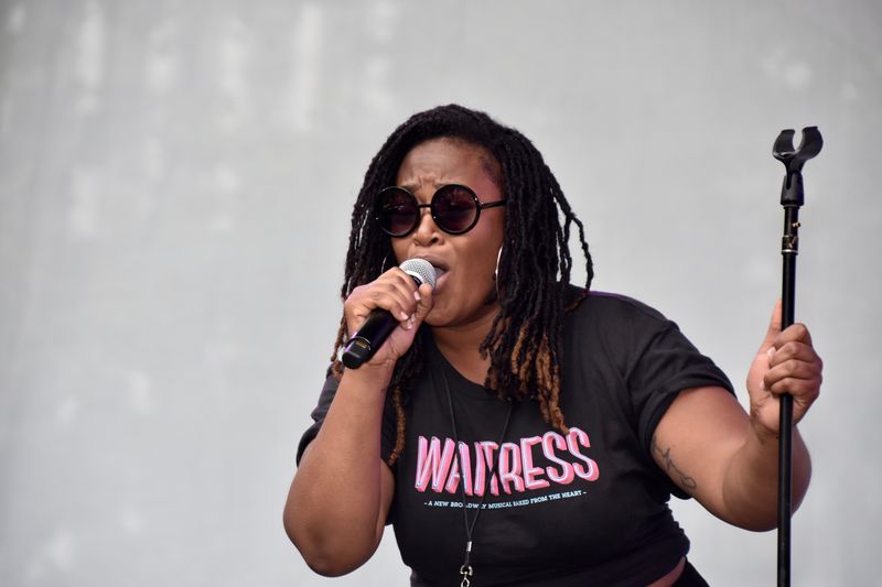 Photo Coverage: BEETLEJUICE, WAITRESS, COME FROM AWAY, CHICAGO, & JERSEY BOYS Hit The Stage At BROADWAY AT BRYANT PARK — photo 9 of 58