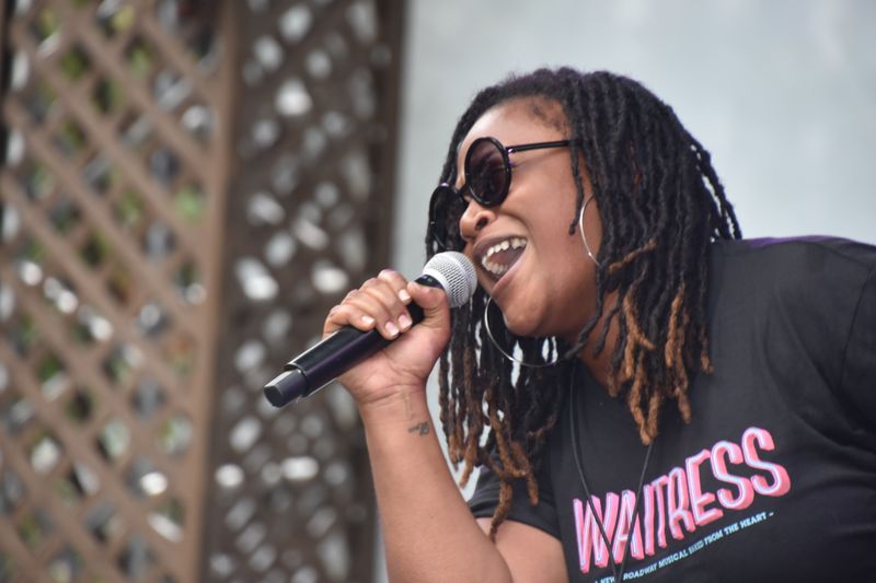 Photo Coverage: BEETLEJUICE, WAITRESS, COME FROM AWAY, CHICAGO, & JERSEY BOYS Hit The Stage At BROADWAY AT BRYANT PARK — photo 10 of 58