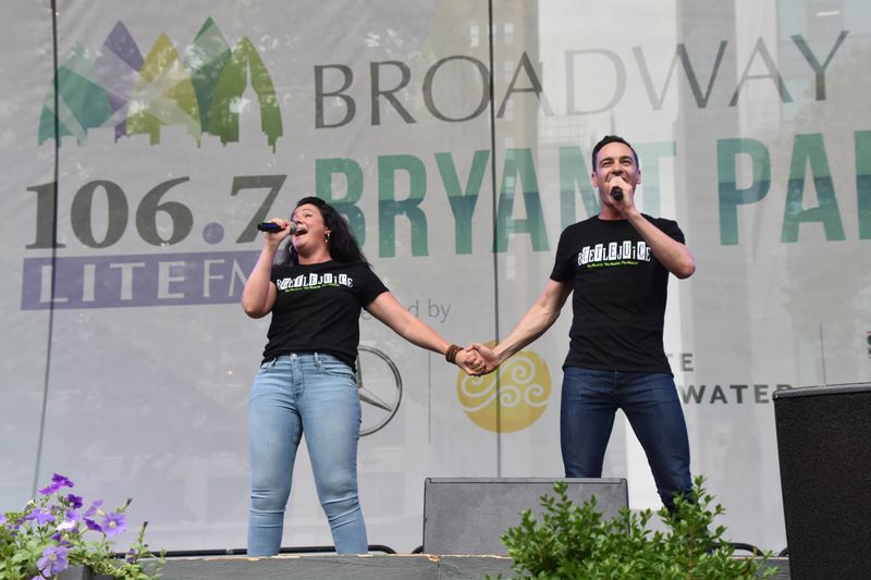 Photo Coverage: BEETLEJUICE, WAITRESS, COME FROM AWAY, CHICAGO, & JERSEY BOYS Hit The Stage At BROADWAY AT BRYANT PARK — photo 29 of 58