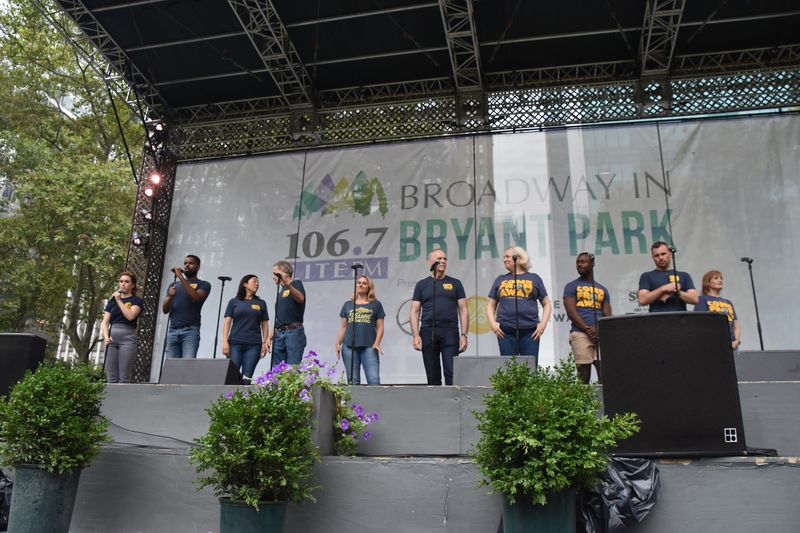 Photo Coverage: BEETLEJUICE, WAITRESS, COME FROM AWAY, CHICAGO, & JERSEY BOYS Hit The Stage At BROADWAY AT BRYANT PARK — photo 40 of 58