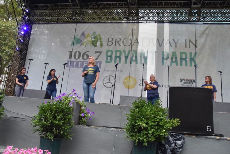Photo Coverage: BEETLEJUICE, WAITRESS, COME FROM AWAY, CHICAGO, & JERSEY BOYS Hit The Stage At BROADWAY AT BRYANT PARK — photo 45 of 58