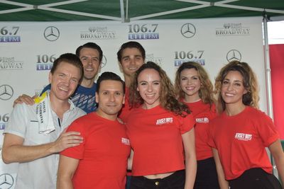 John Gardiner, Mark Edwards, Aaron de Jesus, Austin Colby, Olivia Valli, Amanda Dela  Photo