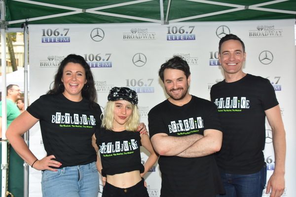 Natalie Charle Ellis, Sophia Anne Caruso, Alex Brightman and Sean Montgomery Photo