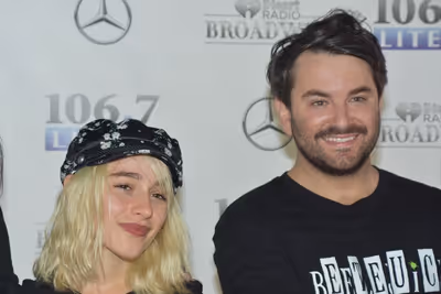 Sophia Anne Caruso and Alex Brightman Photo