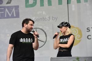 Alex Brightman and Sophia Anne Caruso Photo