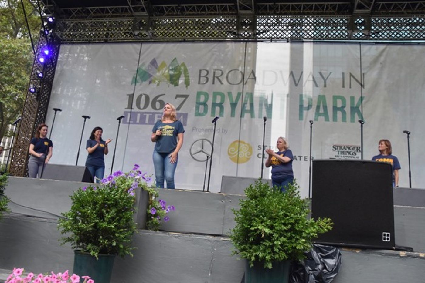 Photo Coverage: BEETLEJUICE, WAITRESS, COME FROM AWAY, CHICAGO, & JERSEY BOYS Hit The Stage At BROADWAY AT BRYANT PARK  Image