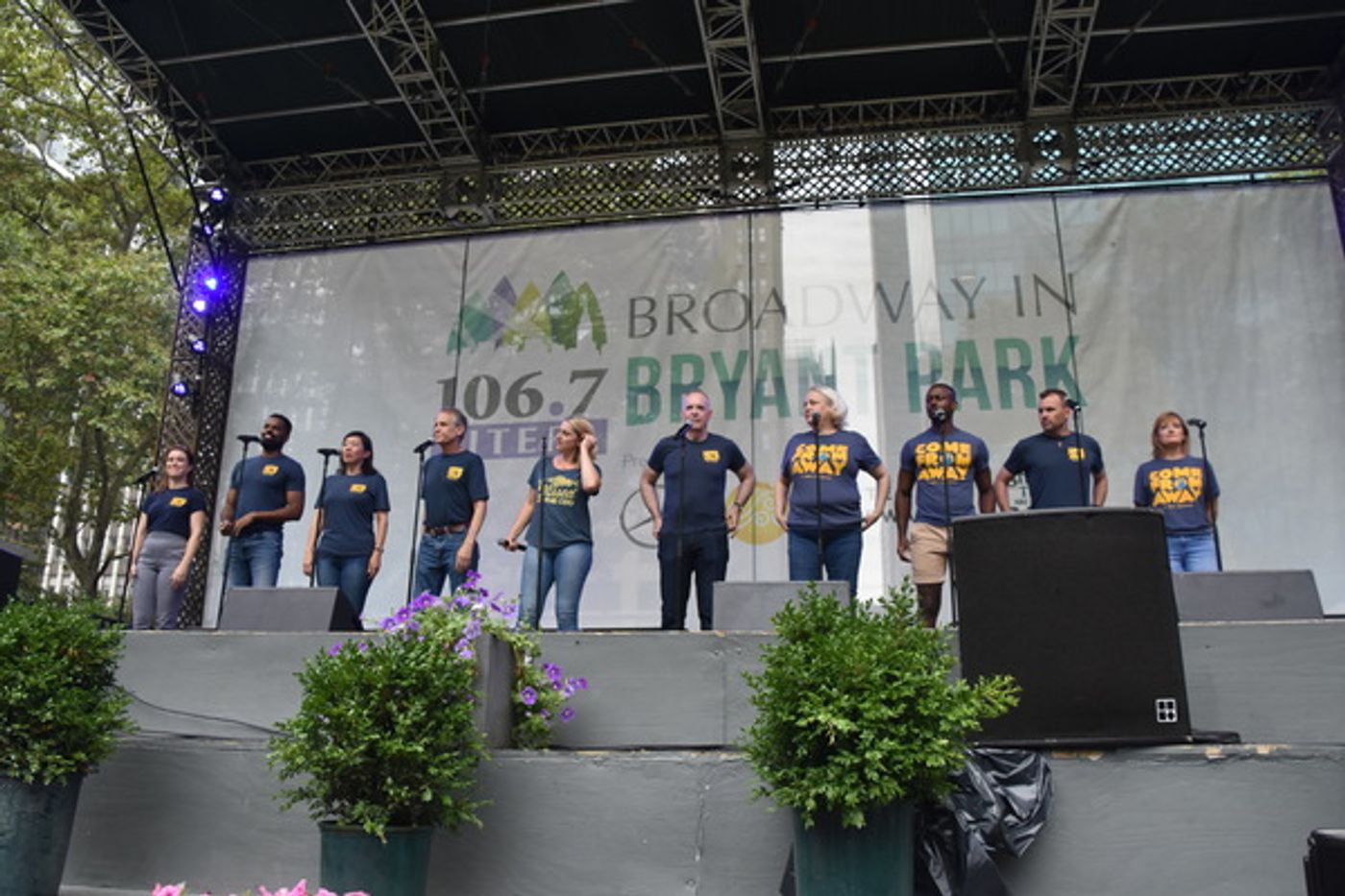 Photo Coverage: BEETLEJUICE, WAITRESS, COME FROM AWAY, CHICAGO, & JERSEY BOYS Hit The Stage At BROADWAY AT BRYANT PARK  Image