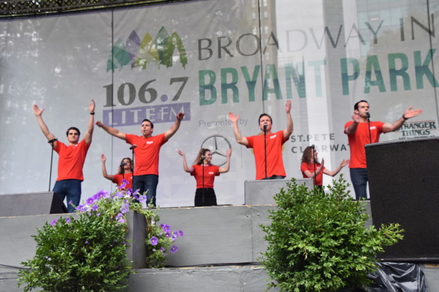 Photo Coverage: BEETLEJUICE, WAITRESS, COME FROM AWAY, CHICAGO, & JERSEY BOYS Hit The Stage At BROADWAY AT BRYANT PARK  Image