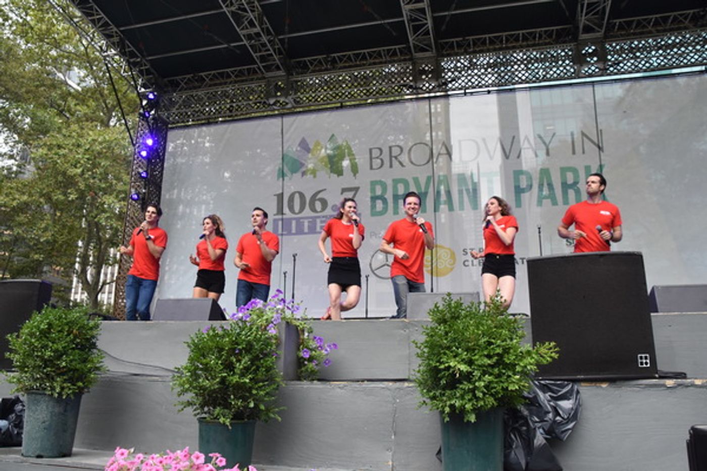 Photo Coverage: BEETLEJUICE, WAITRESS, COME FROM AWAY, CHICAGO, & JERSEY BOYS Hit The Stage At BROADWAY AT BRYANT PARK  Image
