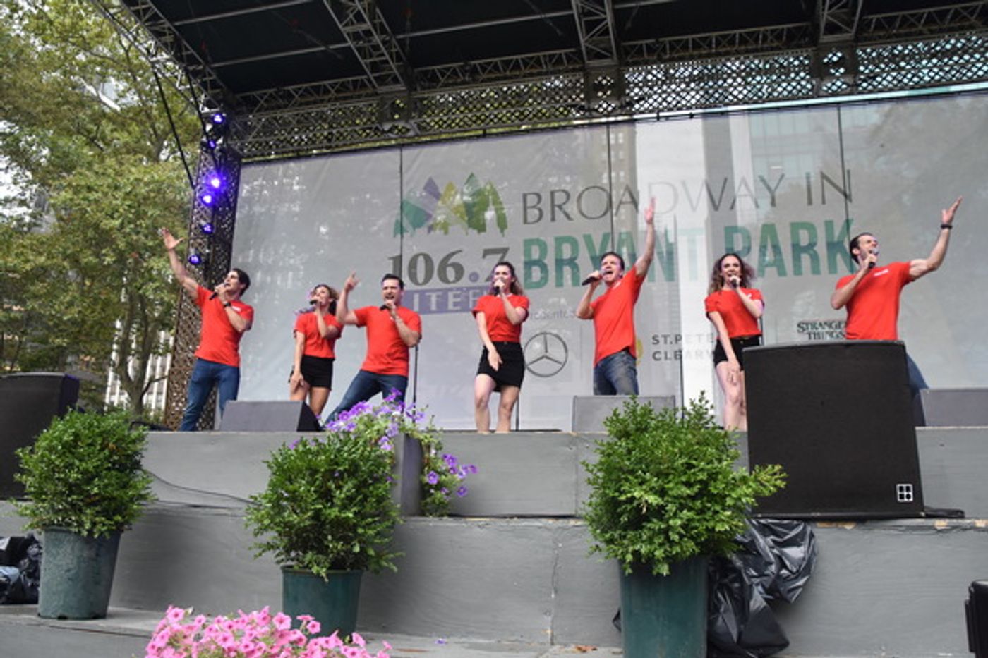 Photo Coverage: BEETLEJUICE, WAITRESS, COME FROM AWAY, CHICAGO, & JERSEY BOYS Hit The Stage At BROADWAY AT BRYANT PARK  Image