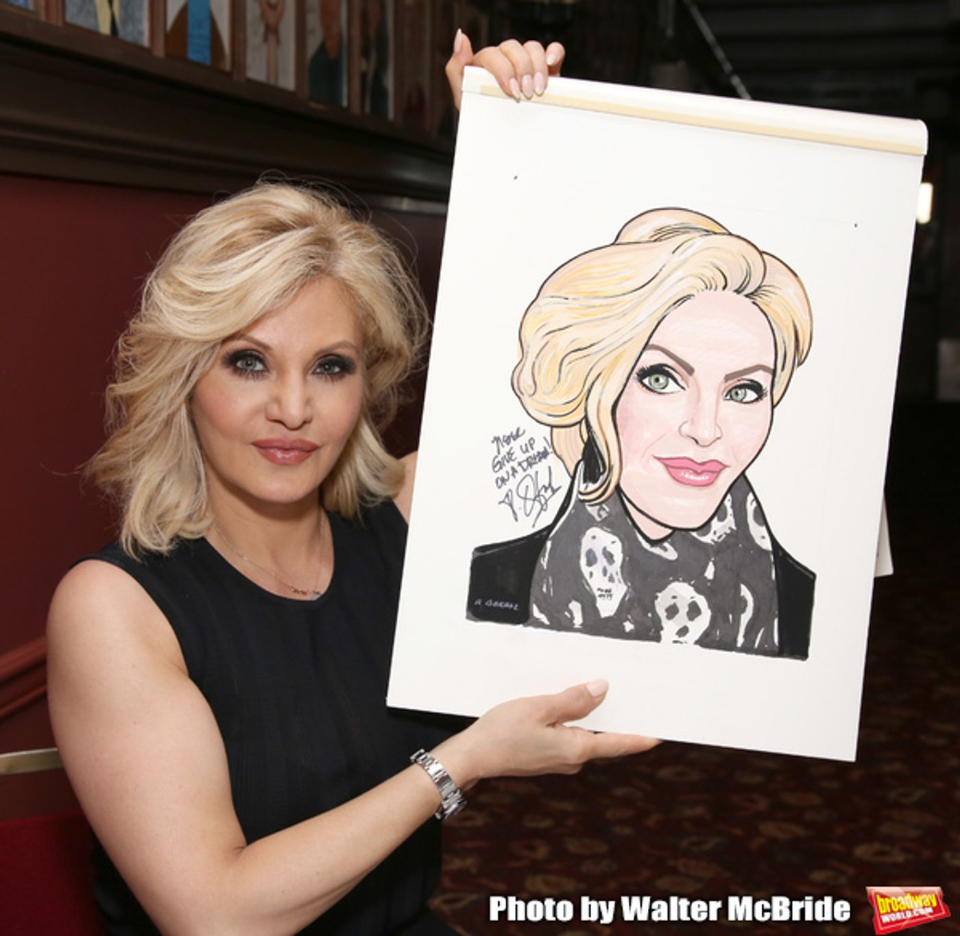 Photo Coverage: PRETTY WOMAN Star Orfeh Joins Sardi's Wall of Fame  Image