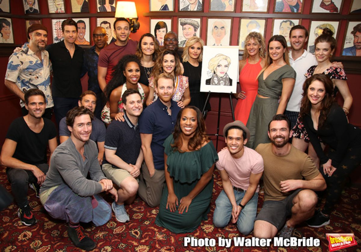 Orfeh with the cast of Broadwayâ€™s â€�"Pretty Womanâ€ at 