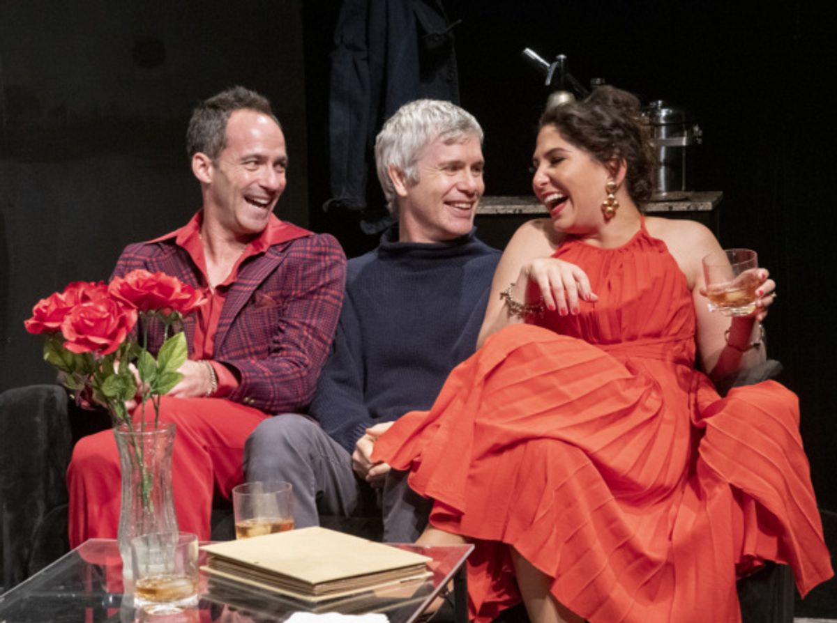 Christopher Marshall, David Barlow, Emily Kron at 