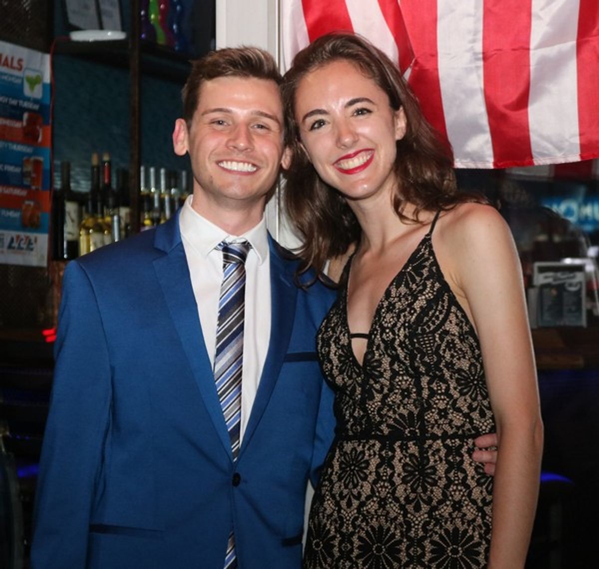 Joseph Haywood and Victoria Casillo at 