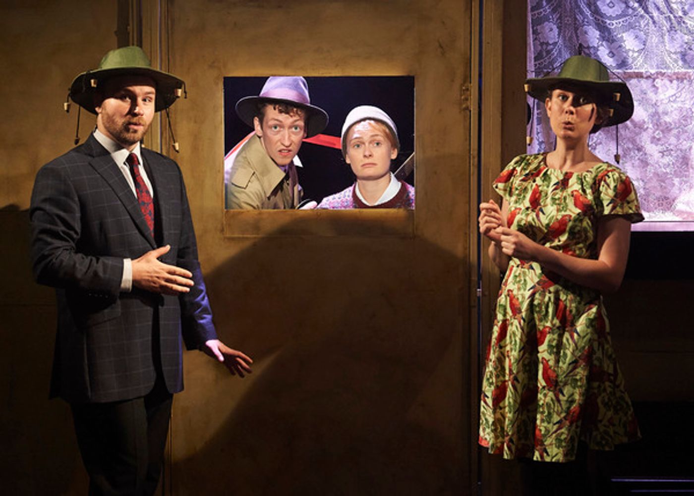 Photo Flash: First Look at THE FALCON'S MALTESER at the Vaults  Image