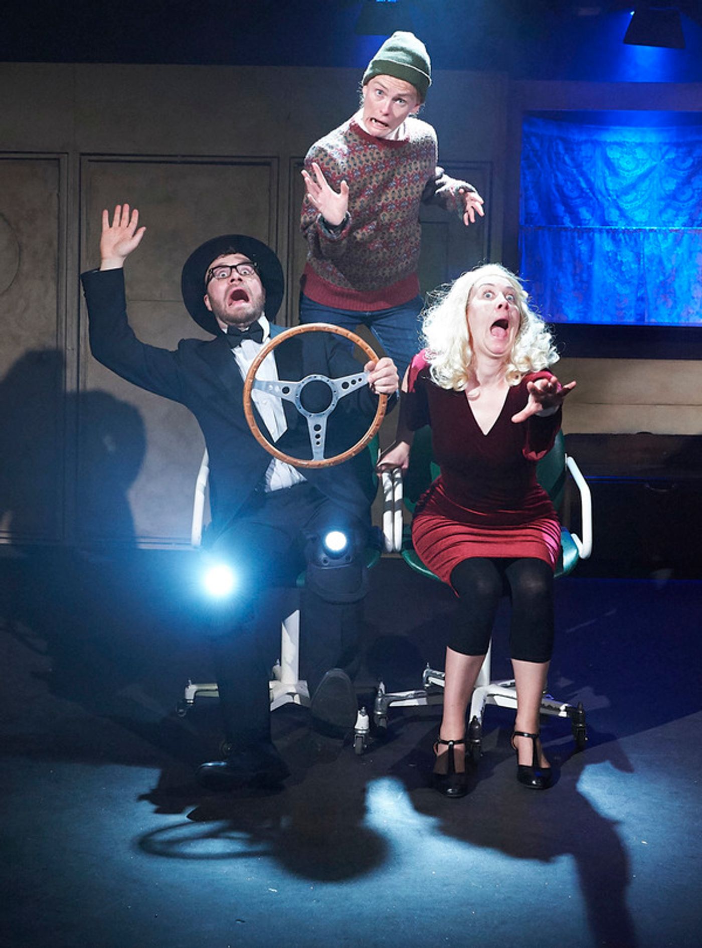 Photo Flash: First Look at THE FALCON'S MALTESER at the Vaults  Image