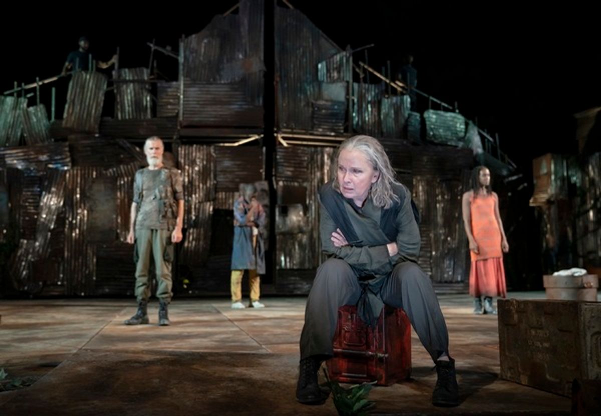 Kate Burton, Tom Nelis, Teagle F. Bougere, and Nneka Okafor at 