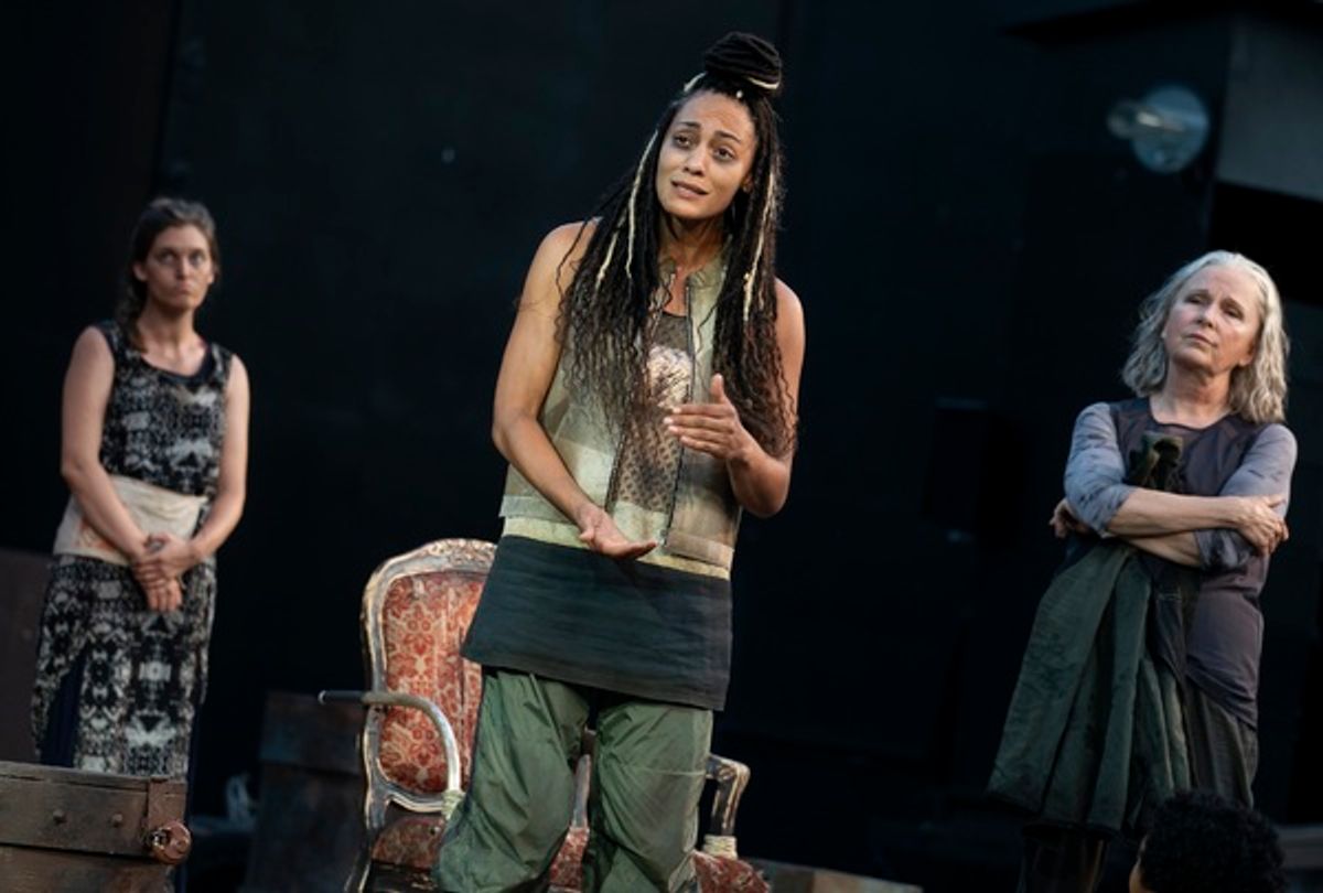 Suzannah Herschkowitz, Amelia Workman, and Kate Burton at 