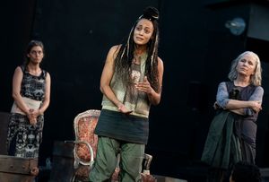 Suzannah Herschkowitz, Amelia Workman, and Kate Burton Photo