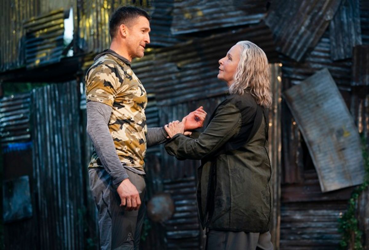 Jonathan Cake and Kate Burton at 