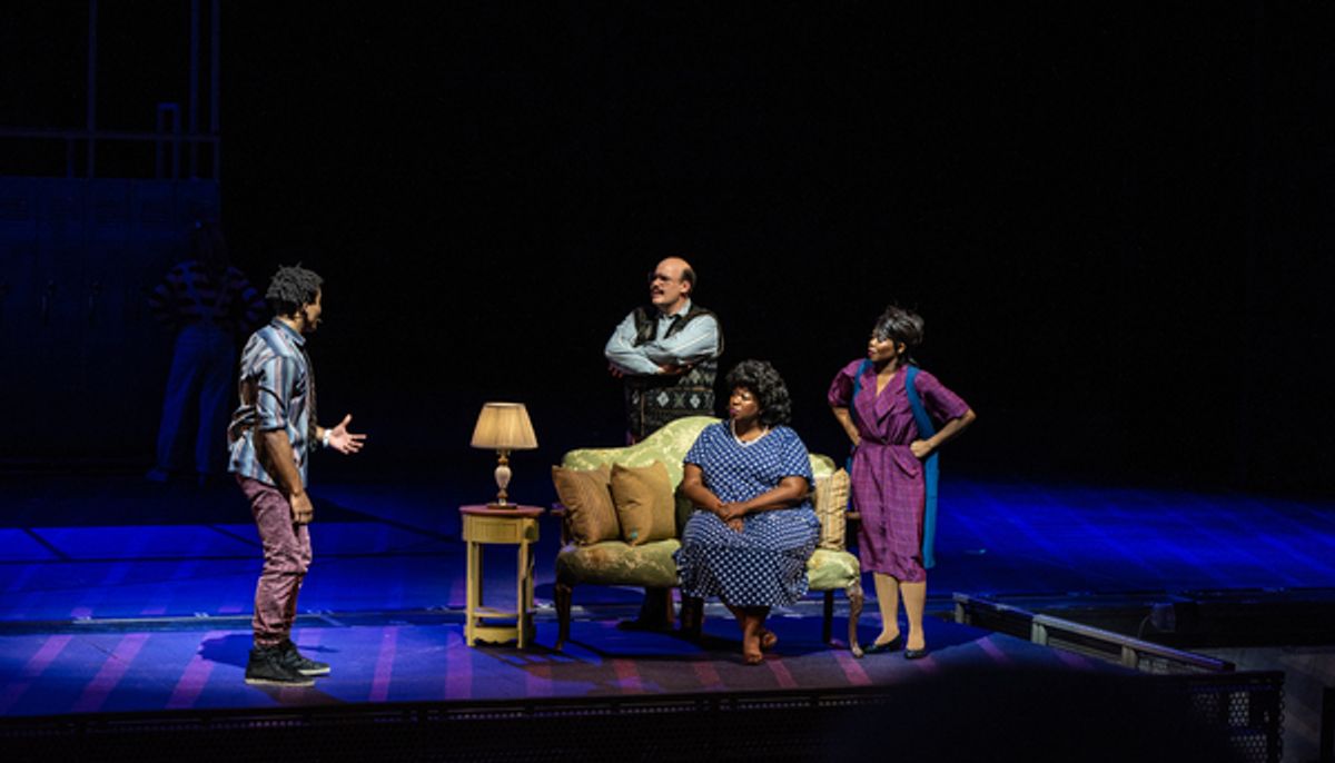 Mason Reeves, Aaron Kaburick, NaTasha Yvette Williams, Darlesia Cearcy at 