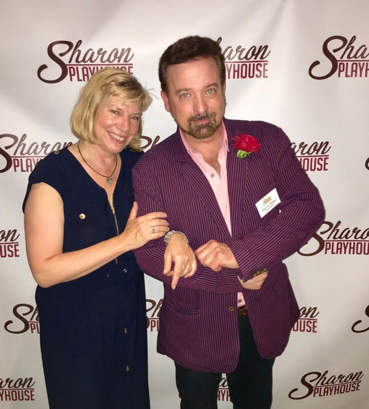 Cheryl Swift, Alan Wager at 