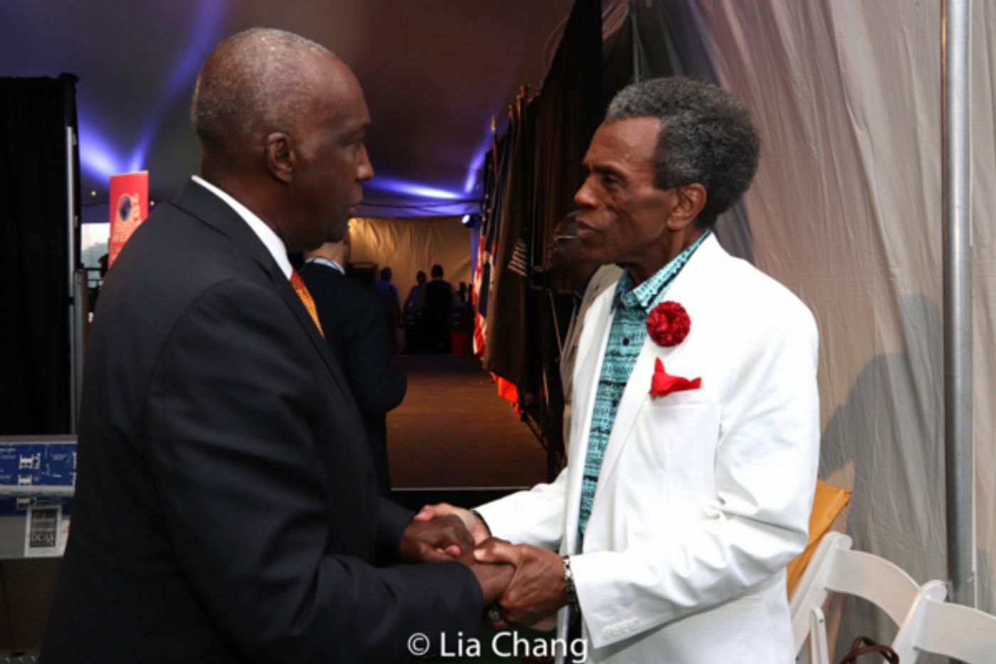 Photo Flash: Andre De Shields Receives Certificate Of Recognition From The New York City Mayor's Office and Harlem Week Pride 50 Award  Image