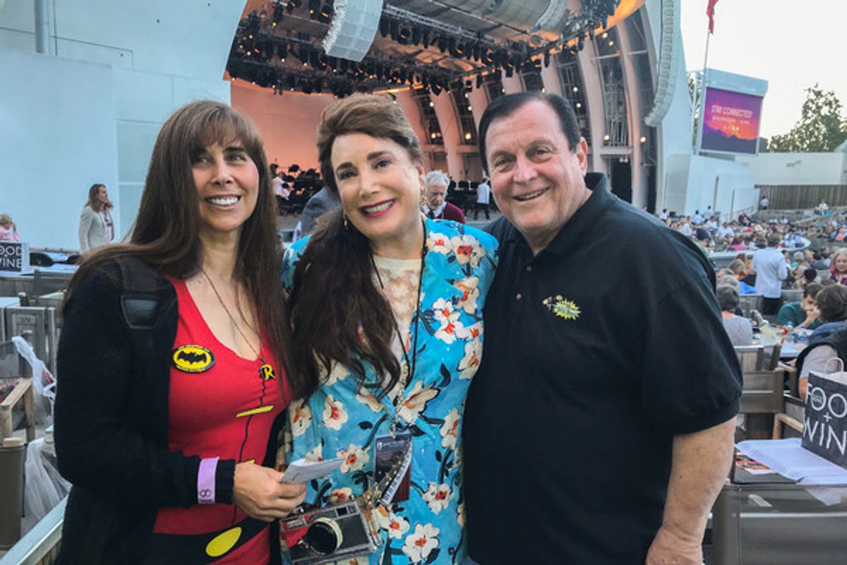 Tracy Ward, Donelle Dadigan and Burt Ward at 