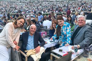 Joan and Charles Fox, Lee Purcell, Donelle Dadigan and Bobby Dahlquist Photo