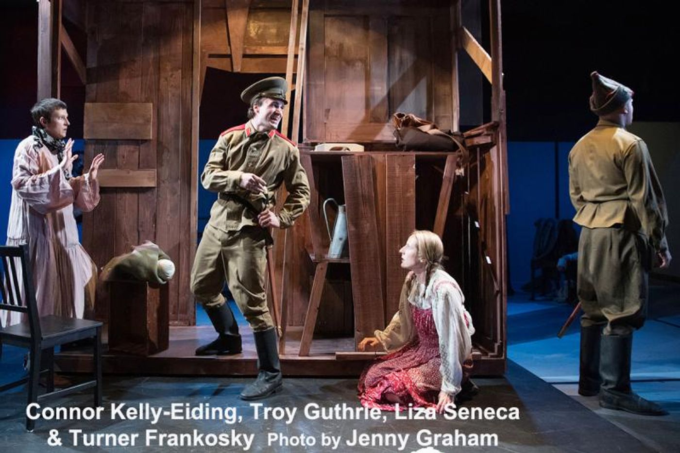 Review: A Winning Production -  THE CAUCASIAN CHALK CIRCLE - The Latest on Antaeus' Hearty Resumé  Image