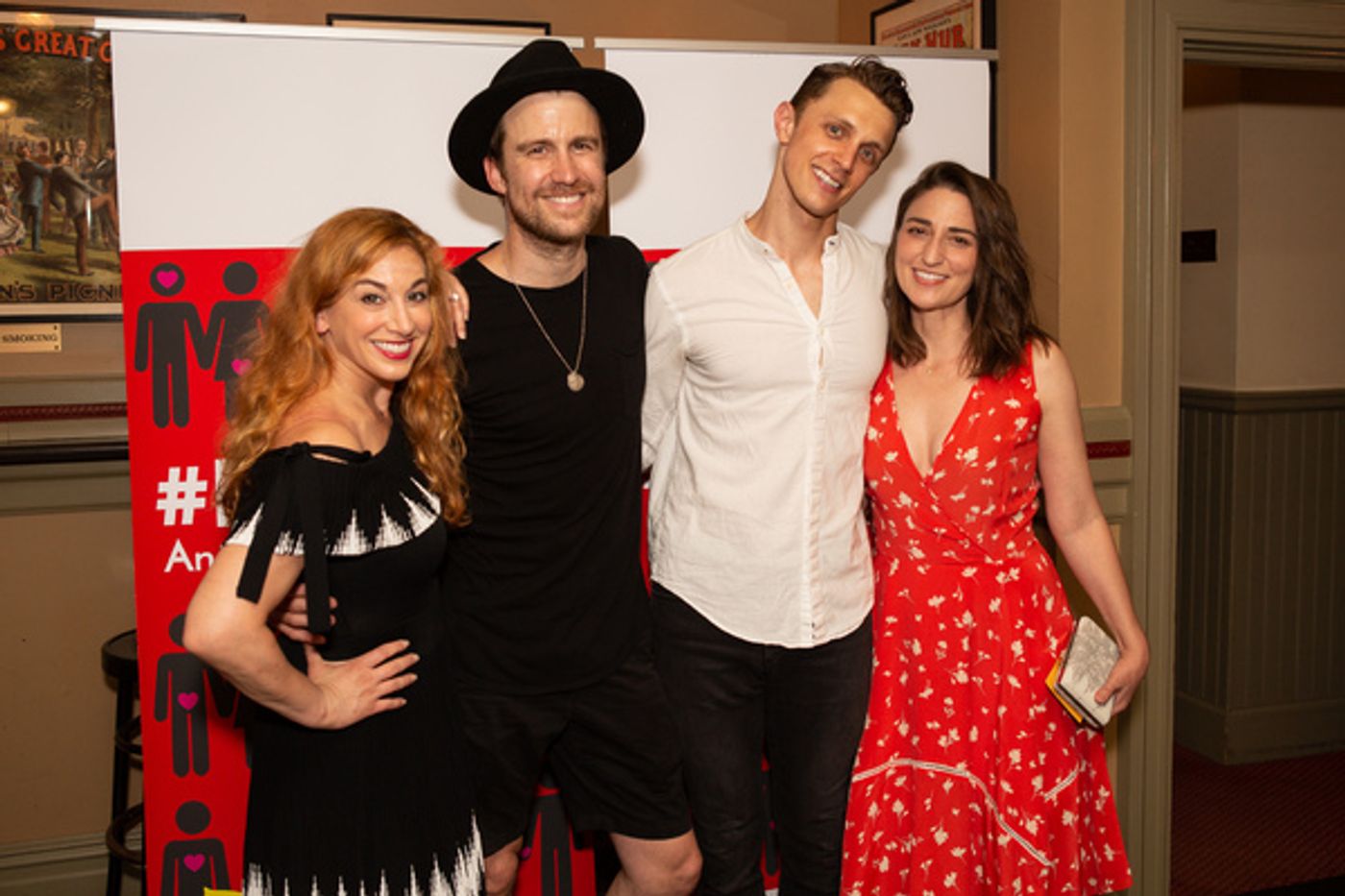 Photo Coverage: Sara Bareilles, Gavin Creel, James Harkness, and More Attend Opening Night of #DATEME!  Image