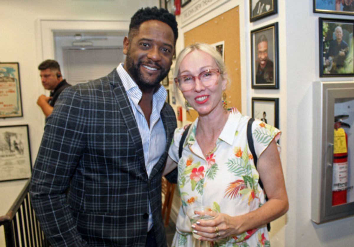 Blair Underwood and Andrea Grove at 