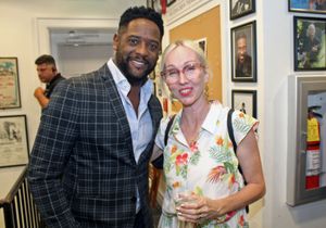 Blair Underwood and Andrea Grove Photo