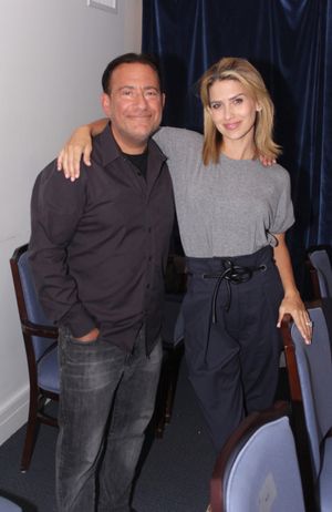 Eugene Pack and Hilaria Baldwin Photo