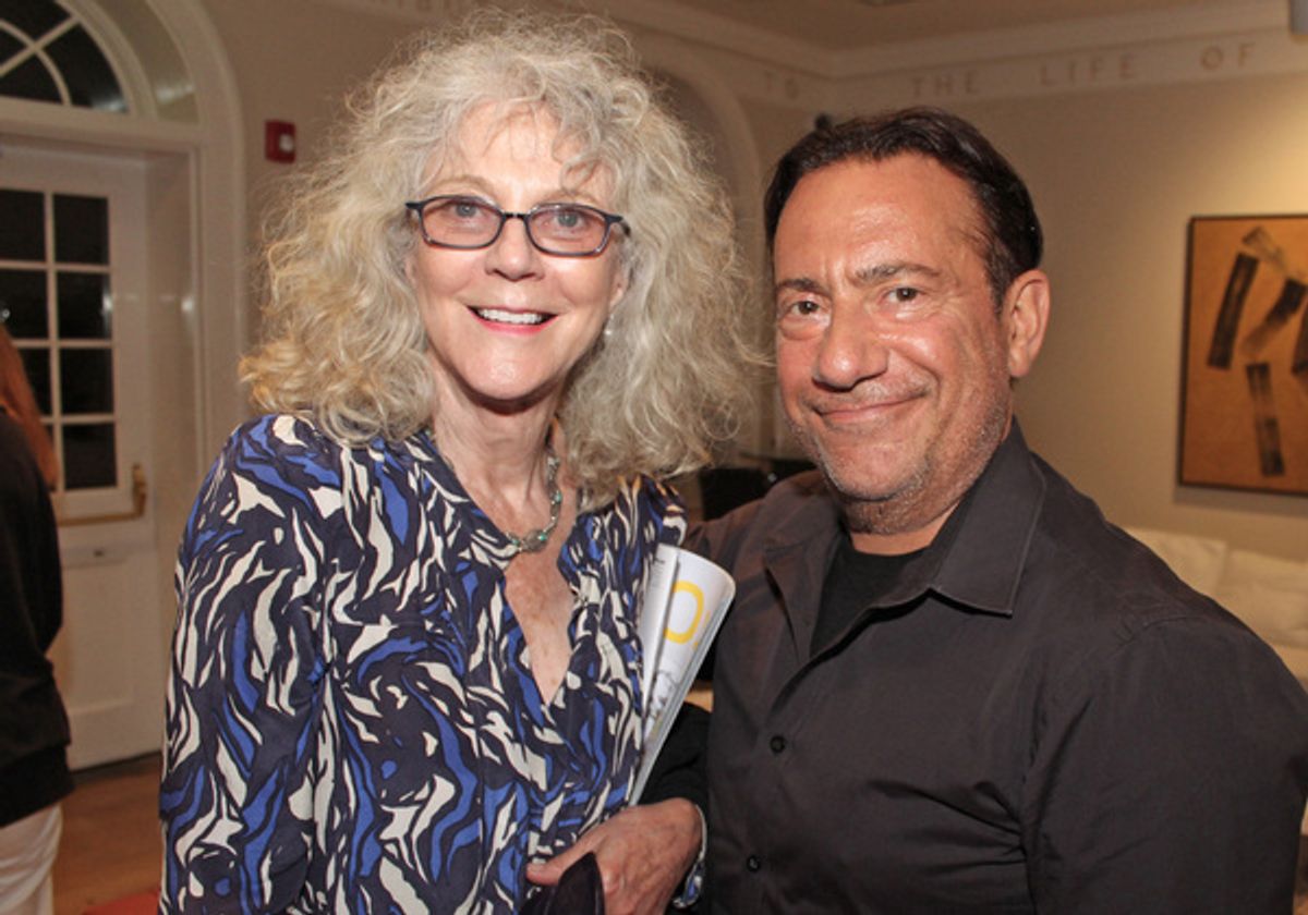 Blythe Danner and  Eugene Pack at 