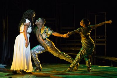 Naima Carter Russell, Michael Crute & Leslie Bellair Photo