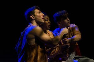 Maxim Gukhman, Naima Carter Russell & Haden Rider @ BroadwayWorld Maxim Gukhman, Naima Carter Russell & Haden Rider Photo