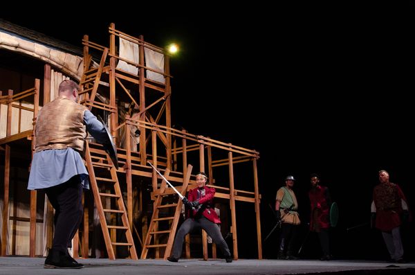 Derek Jeck, Diana Coates, Mark Lancaster, Austyn Williamson, Robert McLean Photo