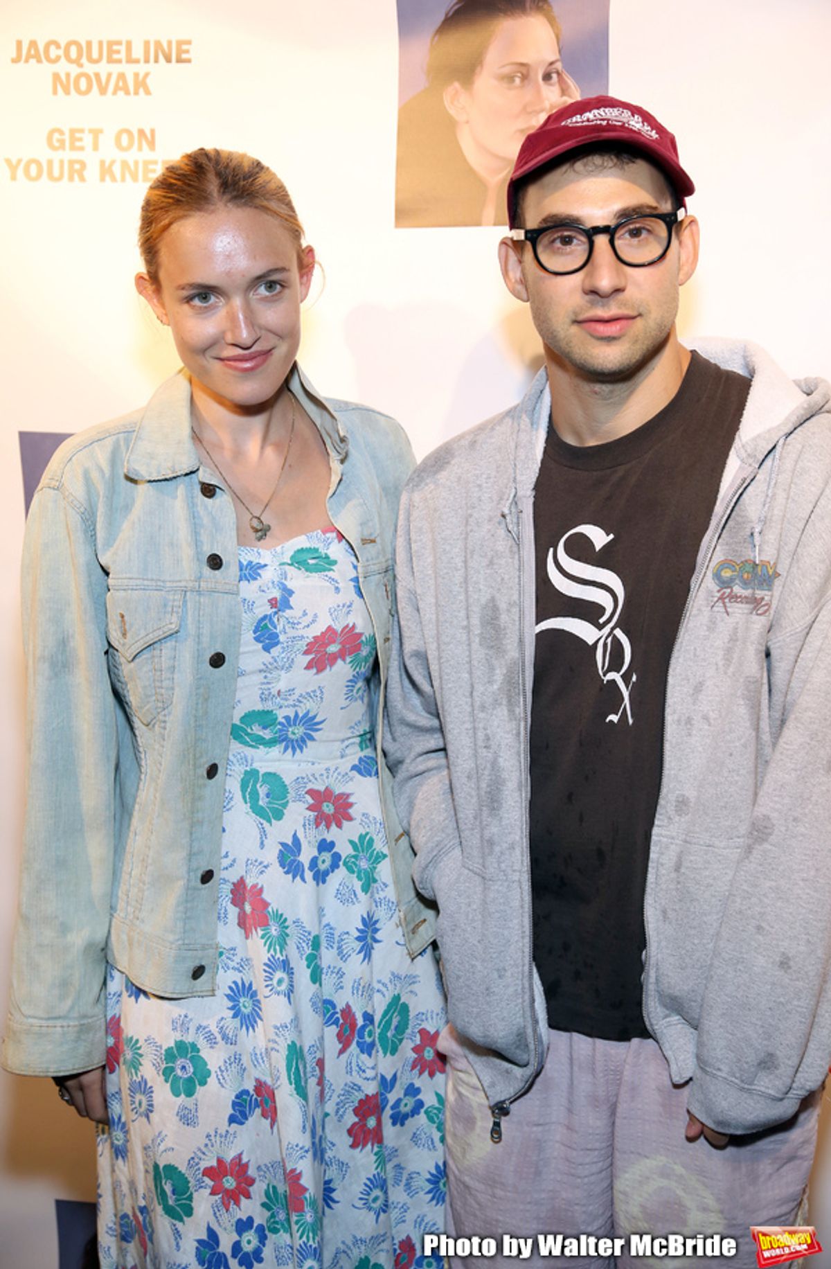 Carlotta Kohl and Jack Antonoff  at 