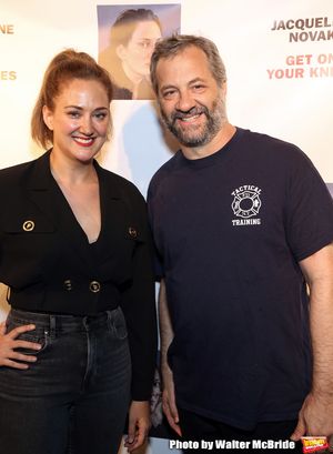 Jacqueline Novak and Judd Apatow @ BroadwayWorld Jacqueline Novak and Judd Apatow Photo